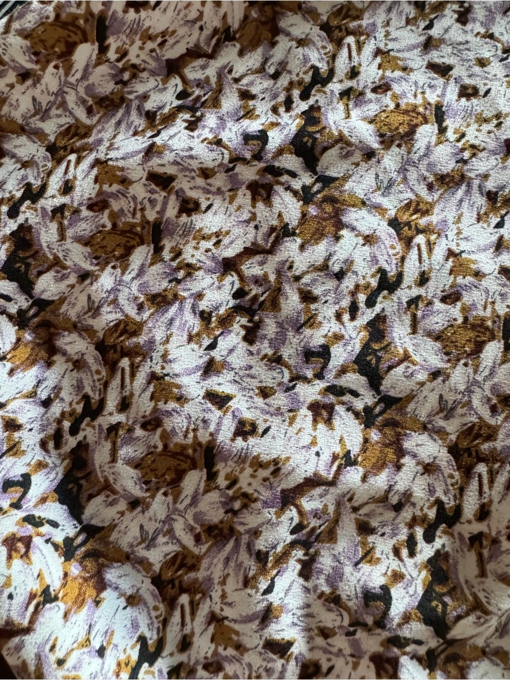 PrettyLittleThing Brown, White & Purple Floral Corset Tank & Skirt Set - Picture 4 of 4